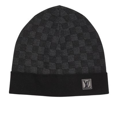 Louis Vuitton Damier Graphite Hat, front view